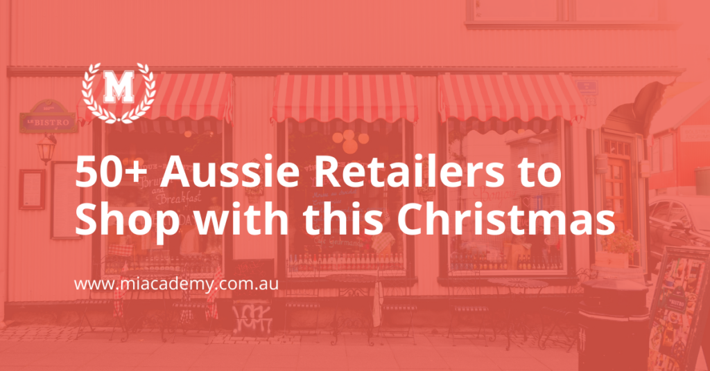 50+ Aussie retailers to shop with this christmas title header image website link