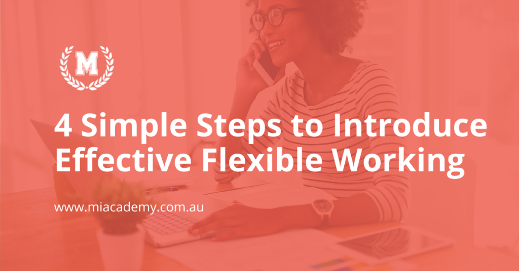 BLOG HEADER IMAGE: 4 Simple Steps to Introduce Effective Flexible Working
